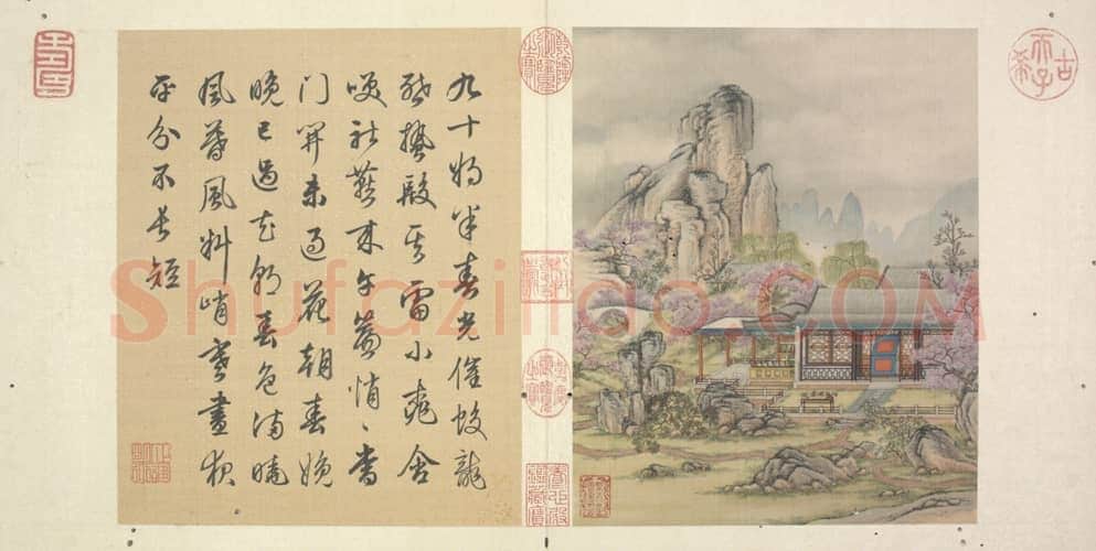 陈枚山水楼阁图册 | 故宫绘画藏品