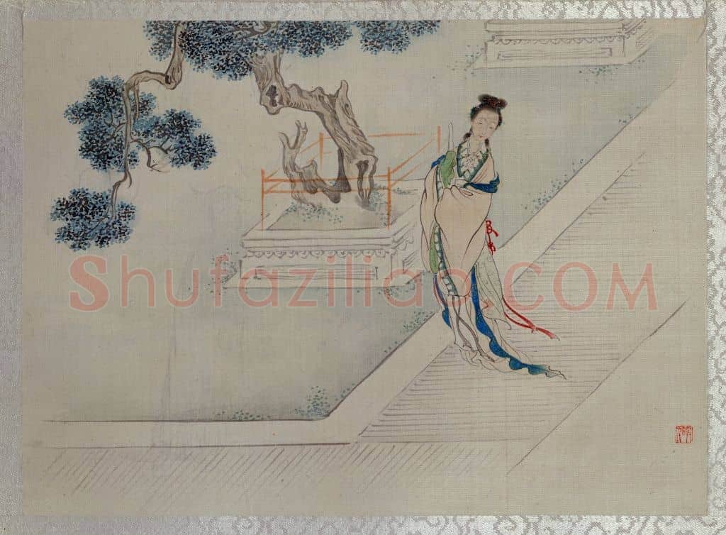 费丹旭十二金钗图册 | 故宫绘画藏品
