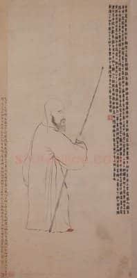 金农自画像轴 | 故宫绘画藏品
