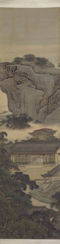 袁江竹苞松茂图屏 | 故宫绘画藏品