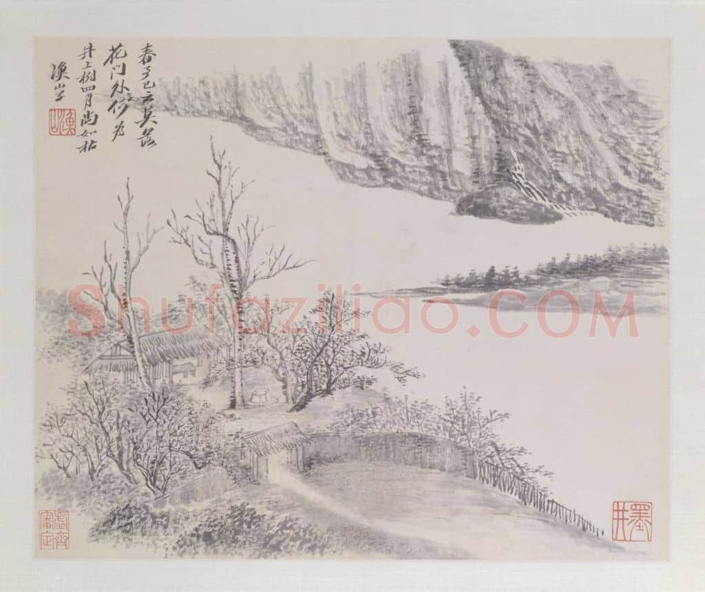 吴历山水图册 | 故宫绘画藏品
