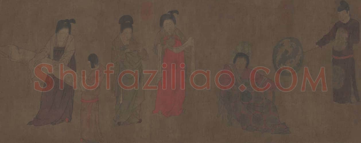 周昉挥扇仕女图卷 | 故宫绘画藏品