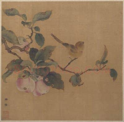 林椿果熟来禽图页 | 故宫绘画藏品