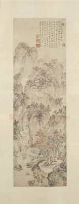 杜琼山水图轴 | 故宫绘画藏品