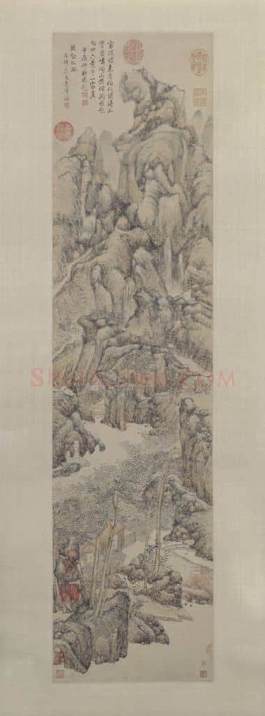 文伯仁万壑松风图轴 | 故宫绘画藏品