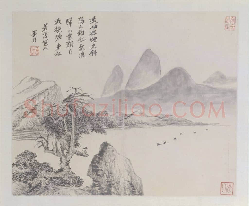 吴历山水图册 | 故宫绘画藏品
