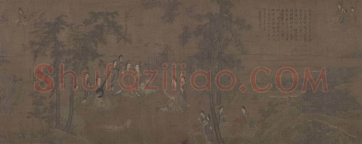 阮郜阆苑女仙图卷 | 故宫绘画藏品