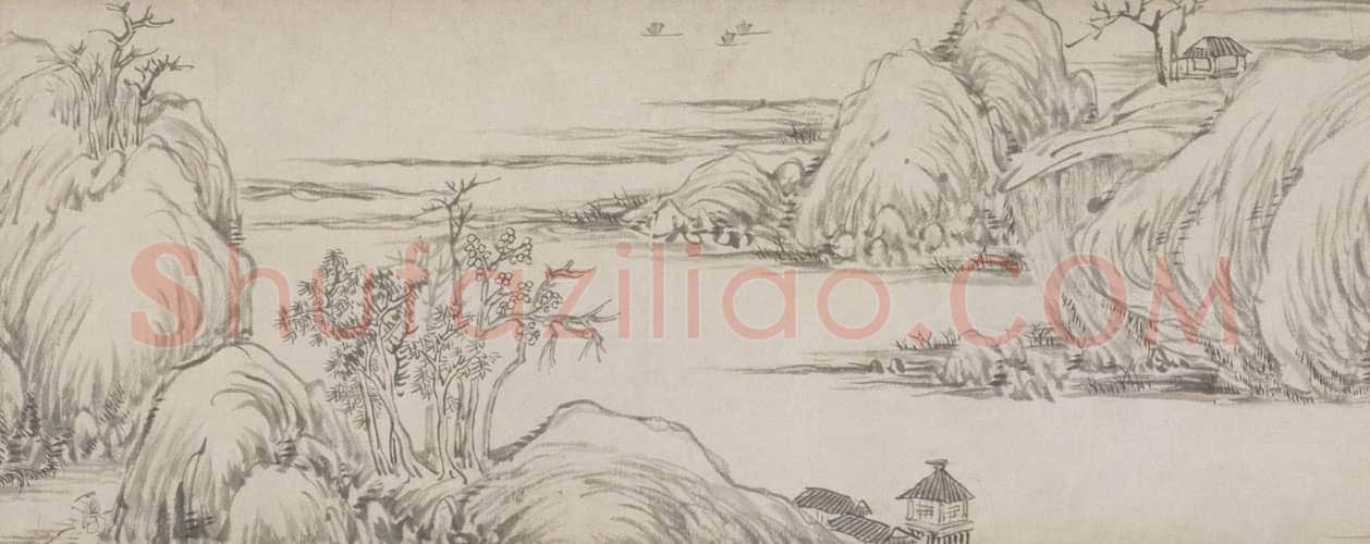 高翔山水图卷 | 故宫绘画藏品