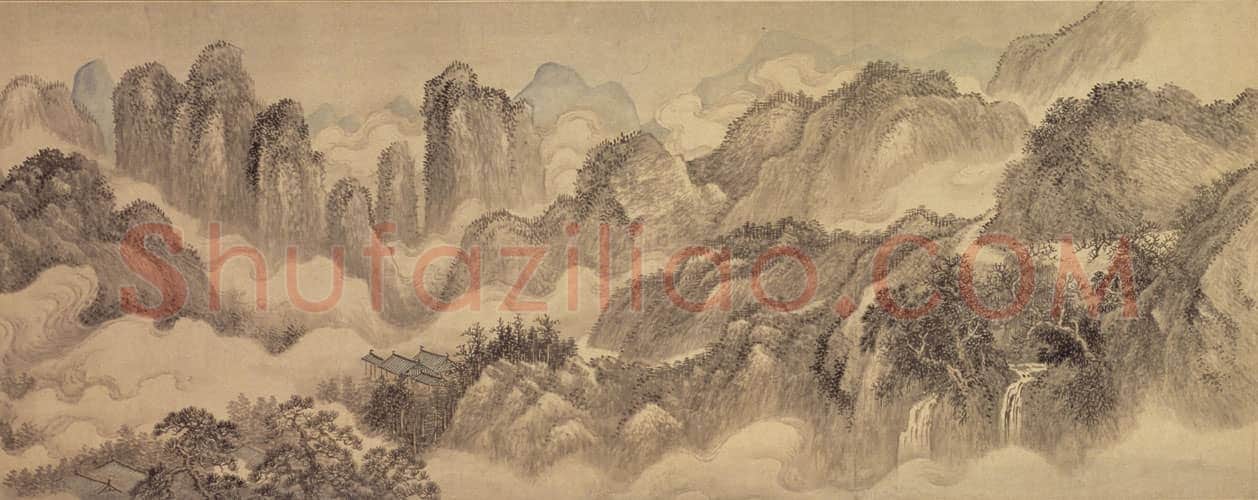 王翚庐山白云图卷 | 故宫绘画藏品