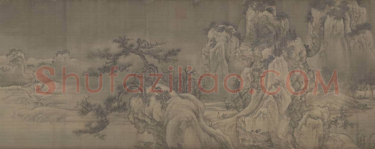 王诜渔村小雪图卷 | 故宫绘画藏品