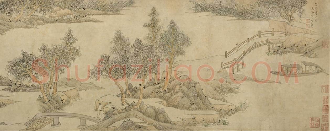 文伯仁南溪草堂图卷 | 故宫绘画藏品