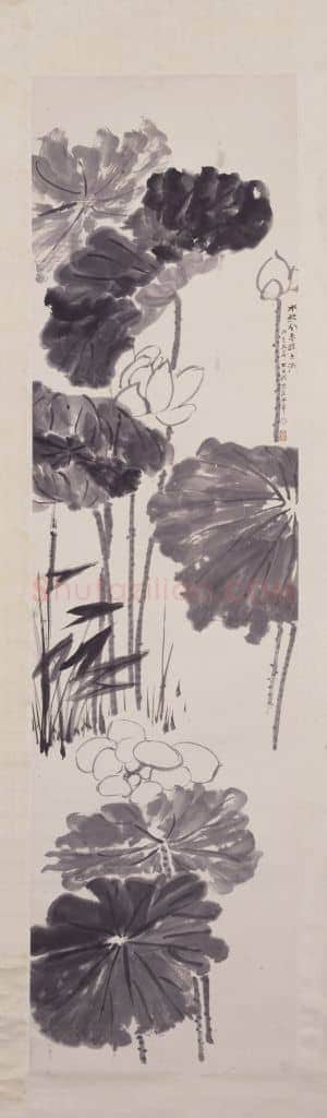 陈师曾墨荷图轴 | 故宫绘画藏品