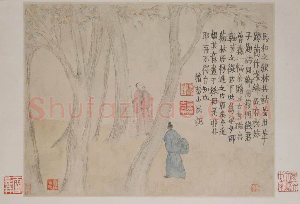 金农人物山水图册 | 故宫绘画藏品