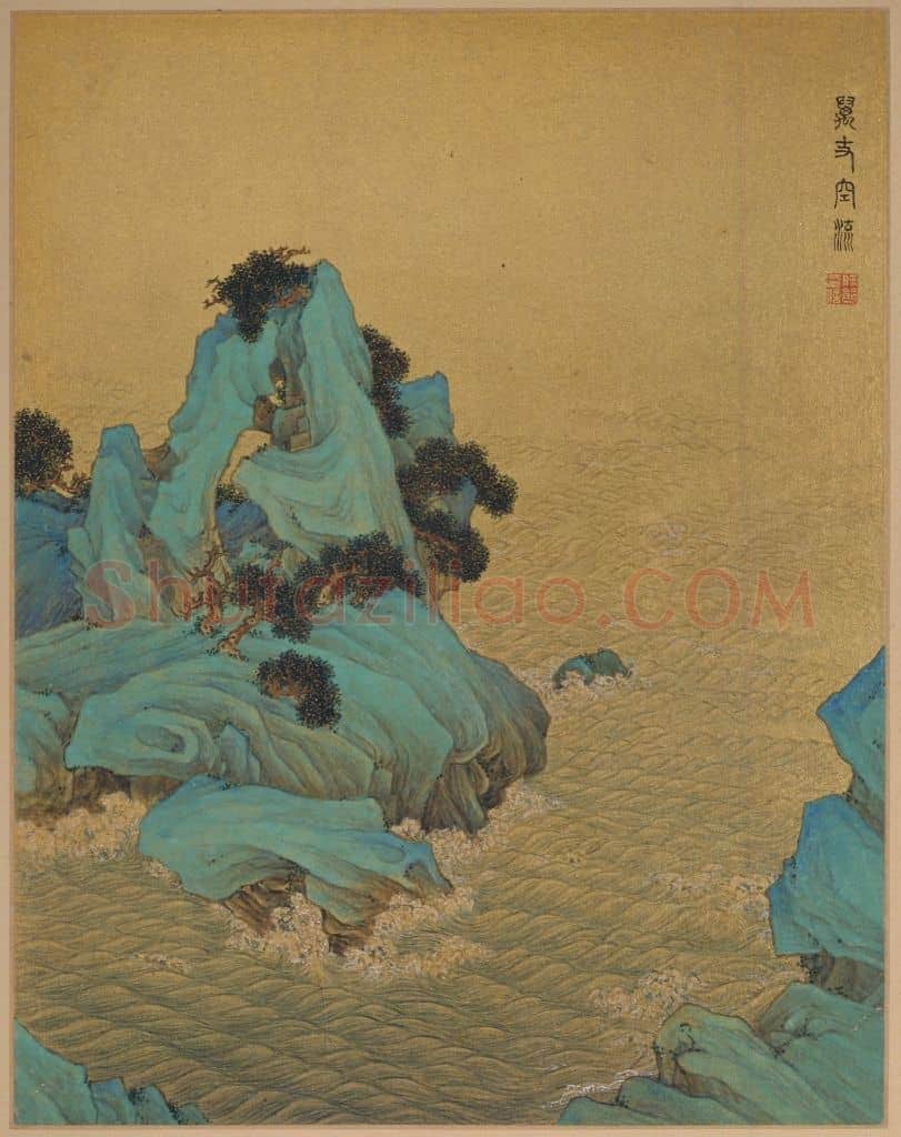 任熊十万图册 | 故宫绘画藏品