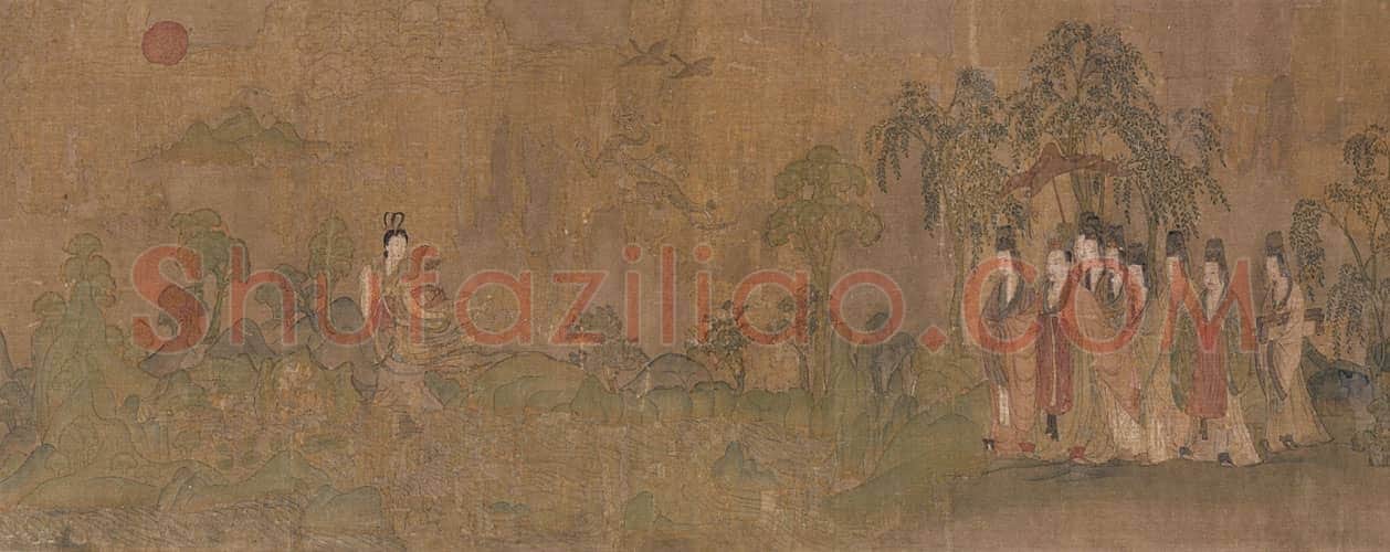 顾恺之洛神赋图卷（宋摹） | 故宫绘画藏品