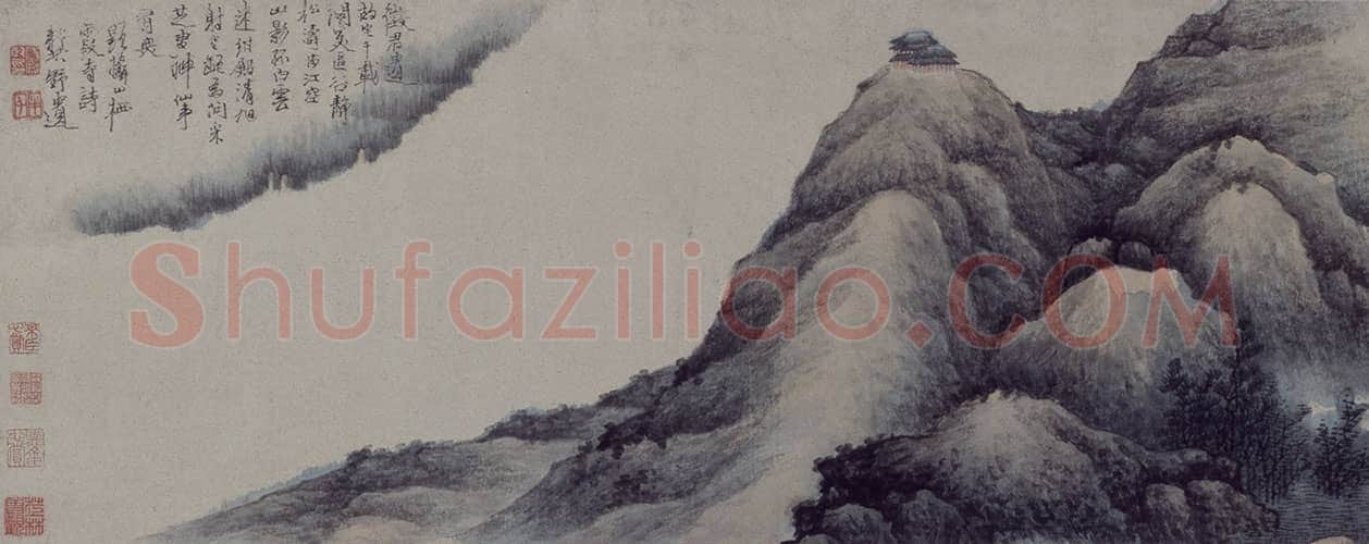 龚贤摄山棲霞图卷 | 故宫绘画藏品