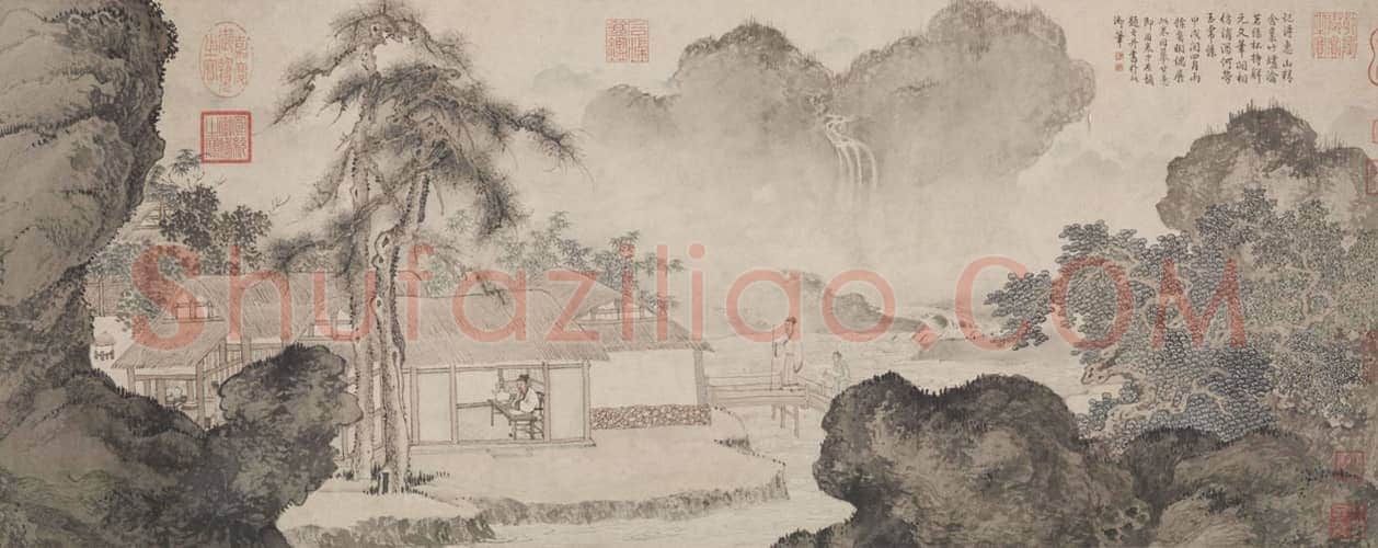 唐寅事茗图卷 | 故宫绘画藏品