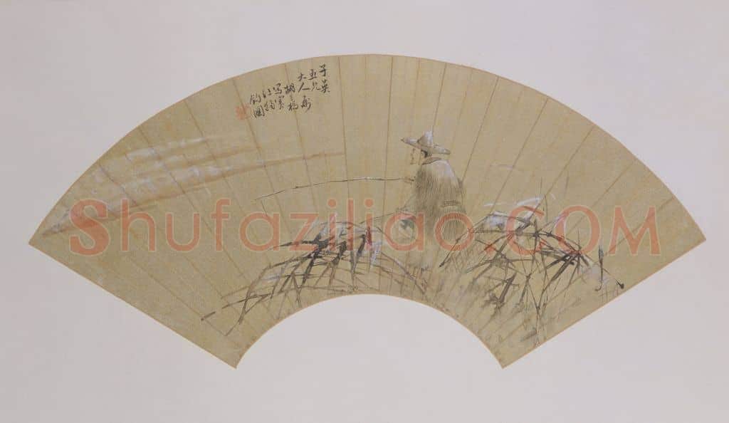 胡锡珪寒江独钓图扇页 | 故宫绘画藏品