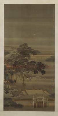 袁耀汉宫秋月图轴 | 故宫绘画藏品
