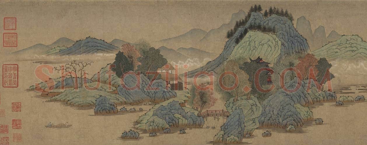 钱选幽居图卷 | 故宫绘画藏品