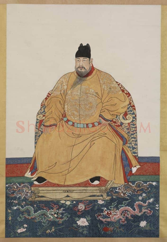 明仁宗朱高炽像轴 | 故宫绘画藏品