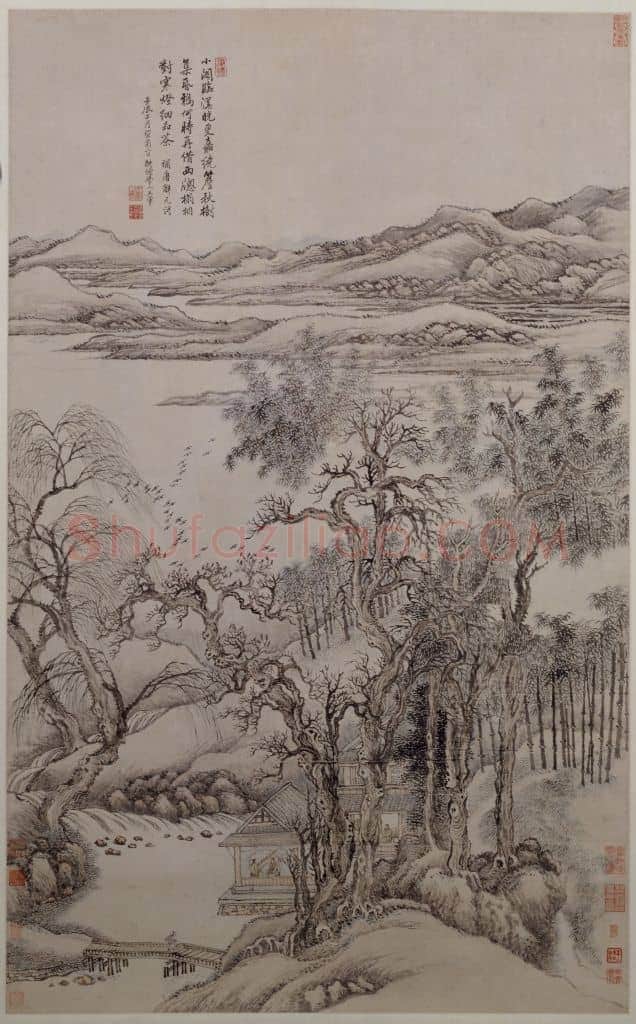 王翚秋树昏鸦图轴 | 故宫绘画藏品