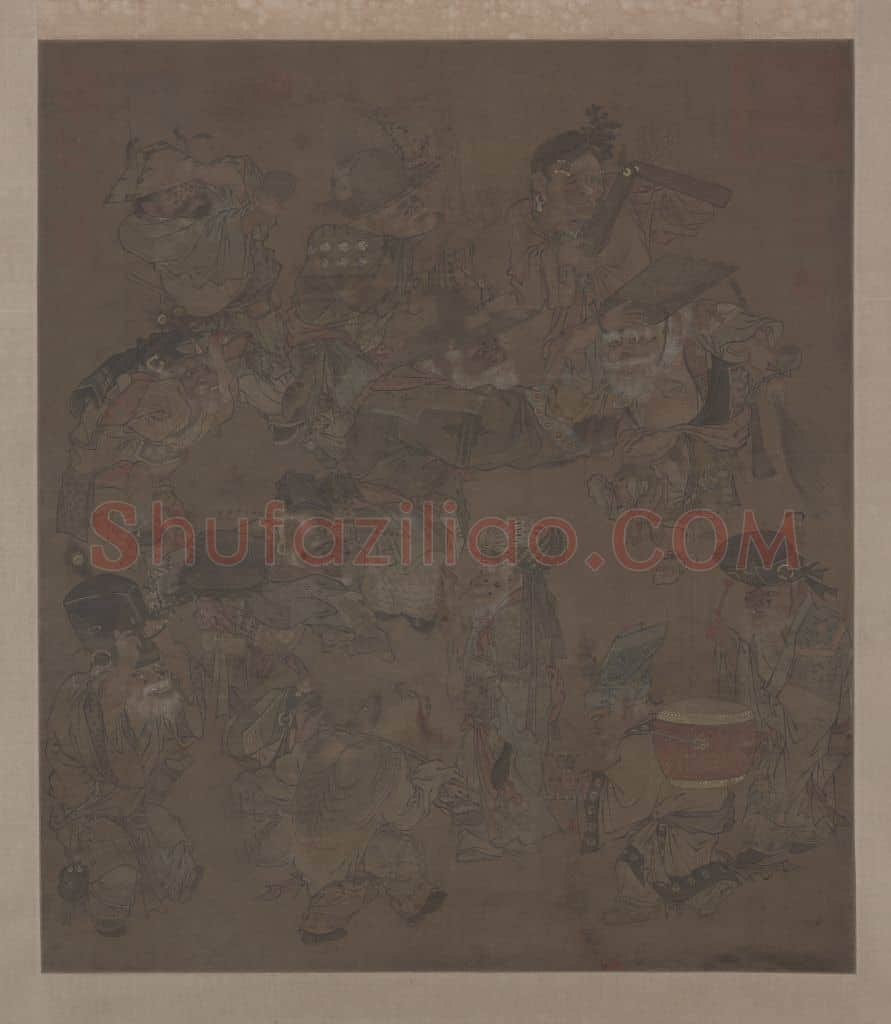 大傩图轴 | 故宫绘画藏品