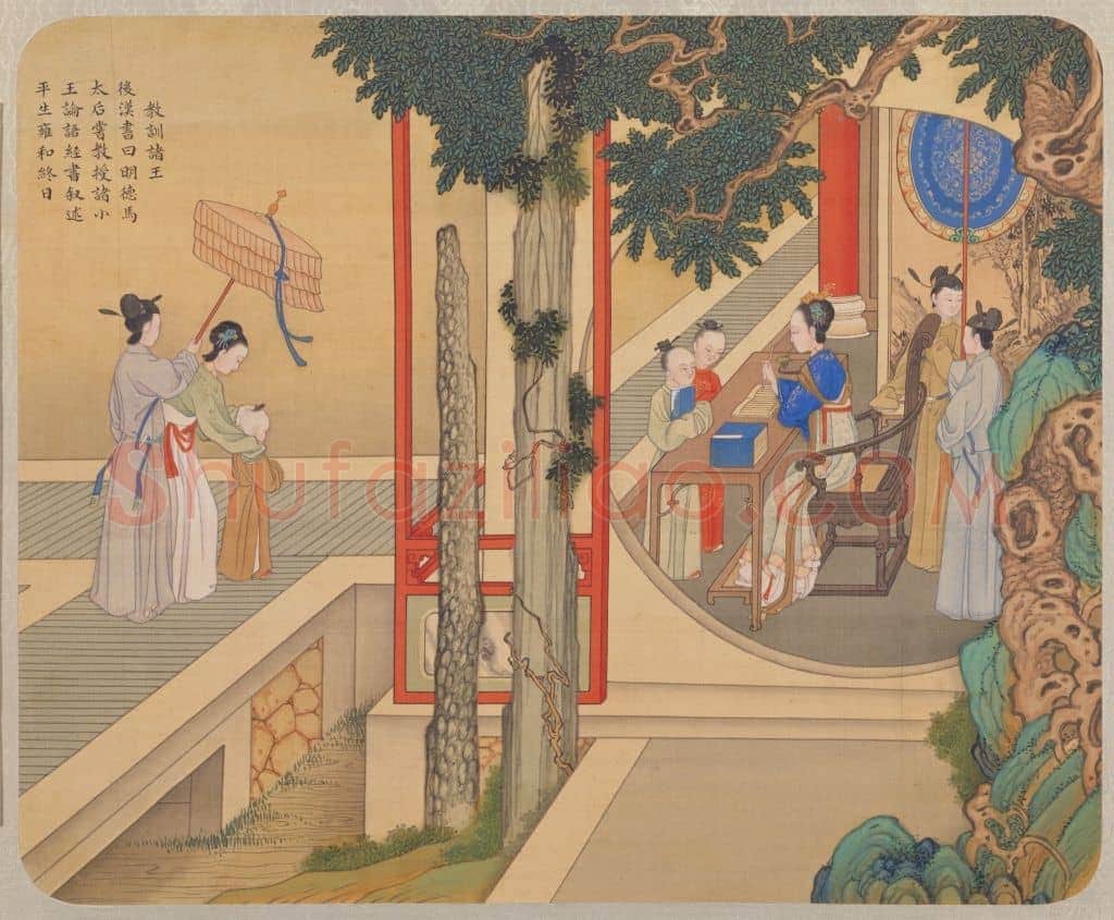 焦秉贞历朝贤后故事图册 | 故宫绘画藏品