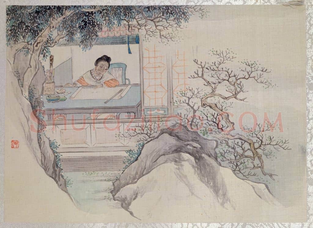 费丹旭十二金钗图册 | 故宫绘画藏品