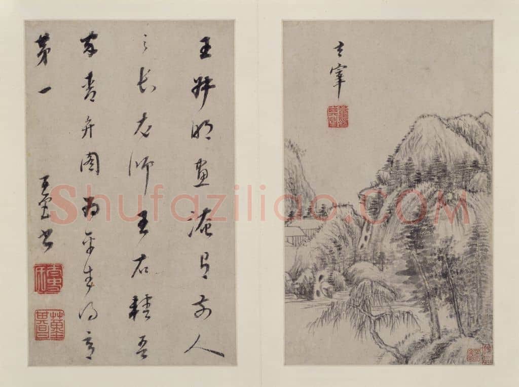 董其昌山水画册 | 故宫绘画藏品