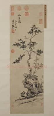 项元汴柏子图轴 | 故宫绘画藏品