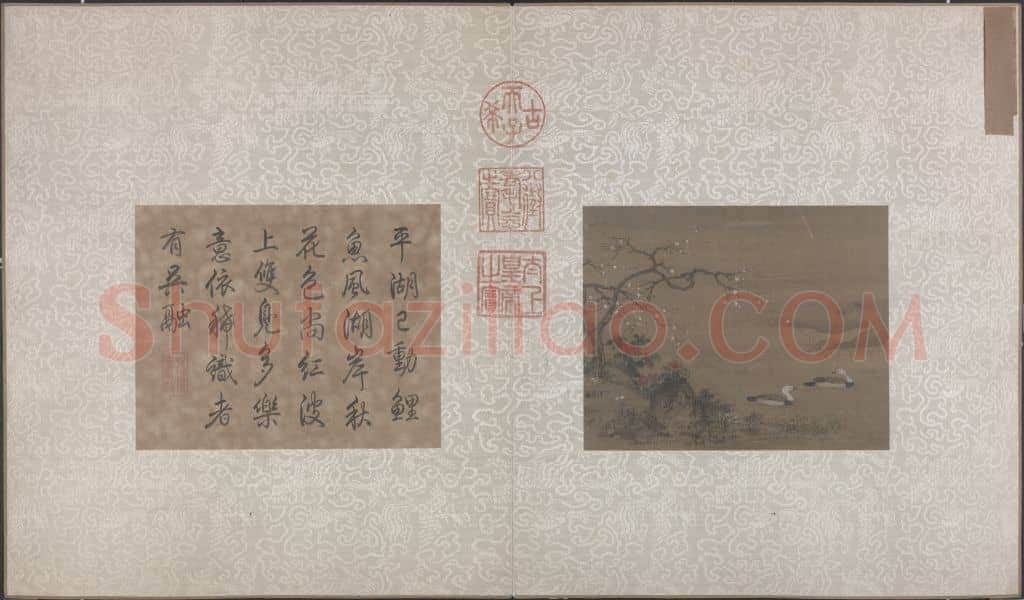 寒塘凫侣图页 | 故宫绘画藏品
