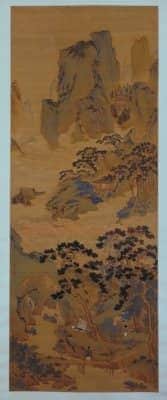 仇英玉洞仙源图轴 | 故宫绘画藏品
