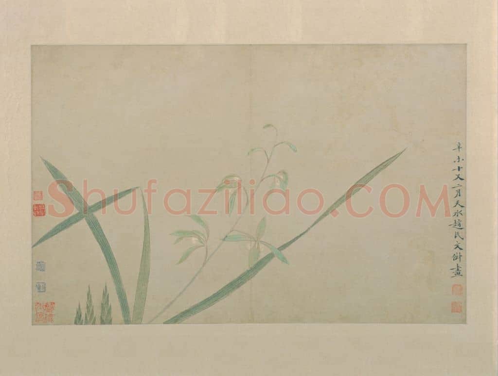 文俶花卉图册 | 故宫绘画藏品