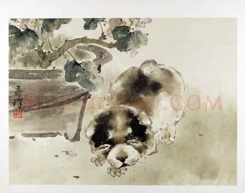 走兽图册——狗 | 故宫绘画藏品