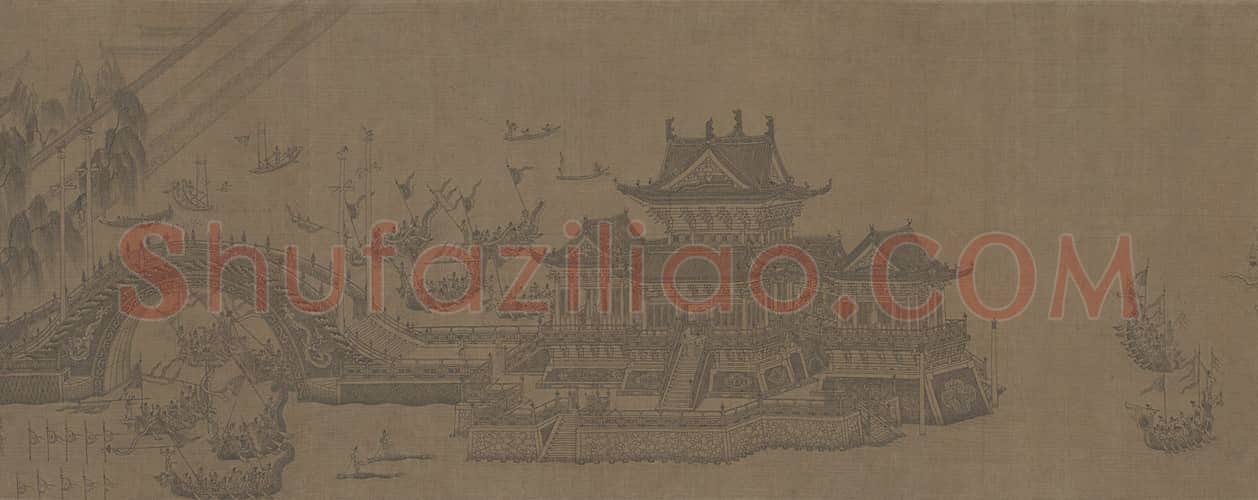 龙舟夺标图卷 | 故宫绘画藏品
