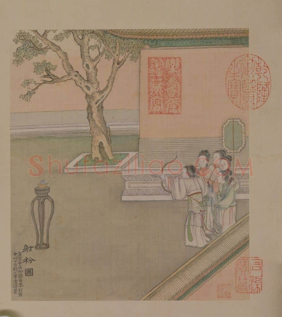 徐扬端阳故事图册 | 故宫绘画藏品