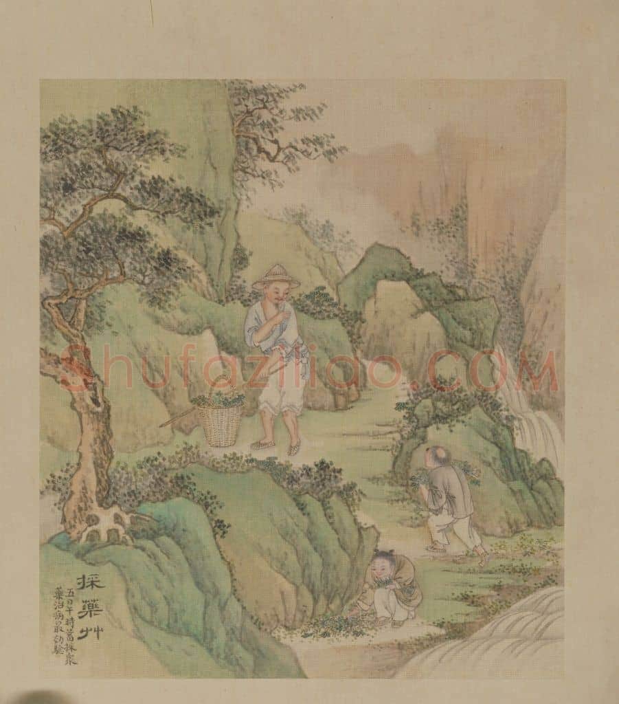 徐扬端阳故事图册 | 故宫绘画藏品