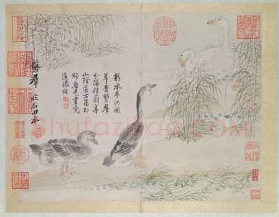 恽寿平山水花鸟图册 | 故宫绘画藏品