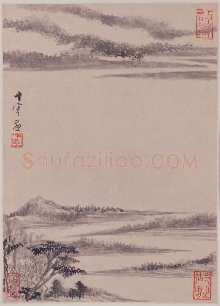 董其昌山水图册 | 故宫绘画藏品