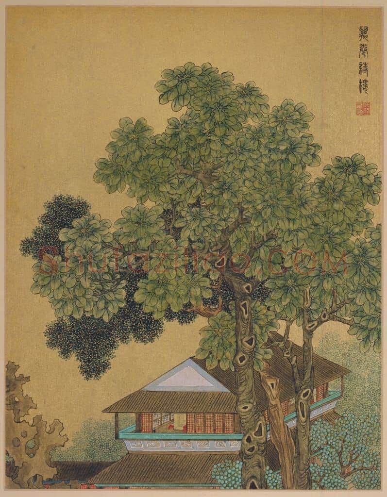 任熊十万图册 | 故宫绘画藏品