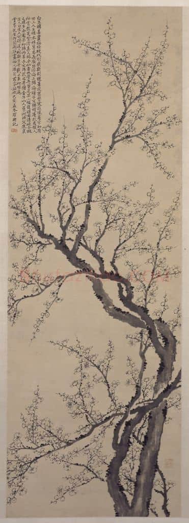 罗聘墨梅图轴 | 故宫绘画藏品