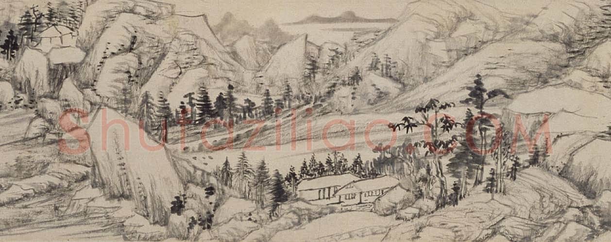 董其昌关山雪霁图卷 | 故宫绘画藏品