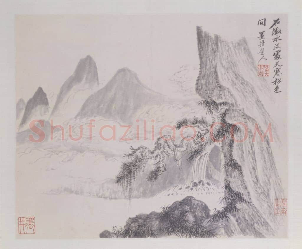 吴历山水图册 | 故宫绘画藏品