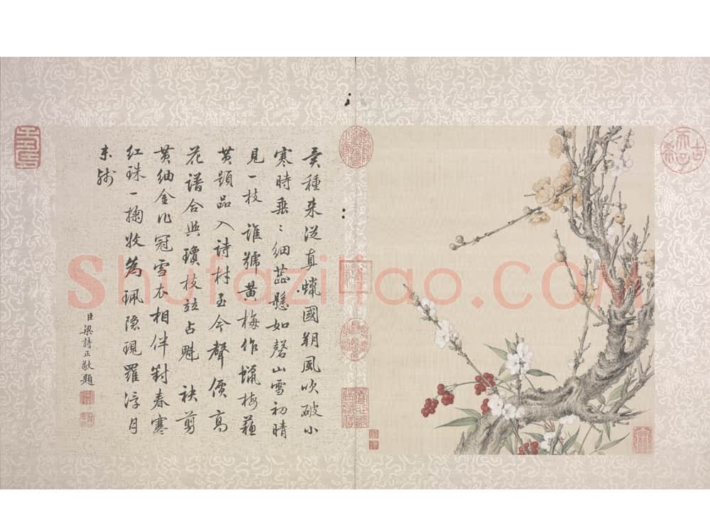 郎世宁花鸟图册 | 故宫绘画藏品