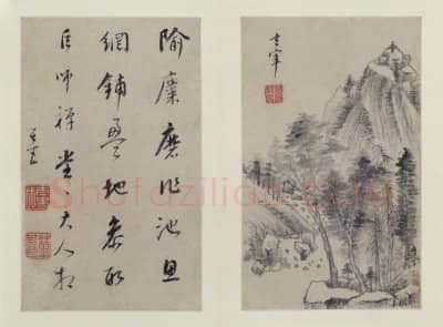 董其昌山水画册 | 故宫绘画藏品