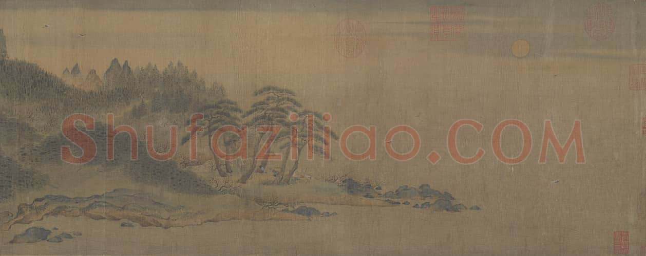 赵伯骕万松金阙图卷 | 故宫绘画藏品