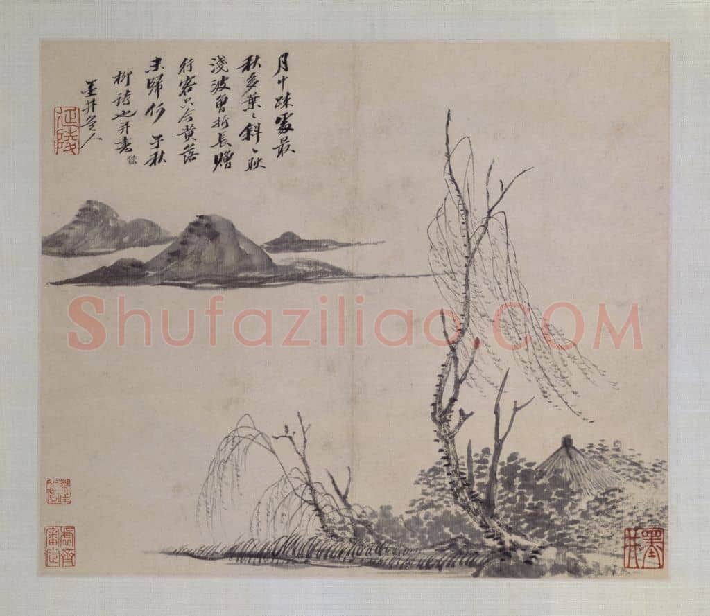 吴历山水图册 | 故宫绘画藏品