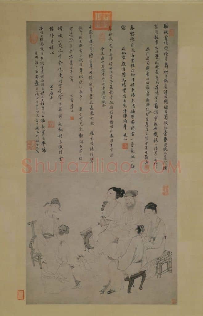吴伟歌舞图轴 | 故宫绘画藏品