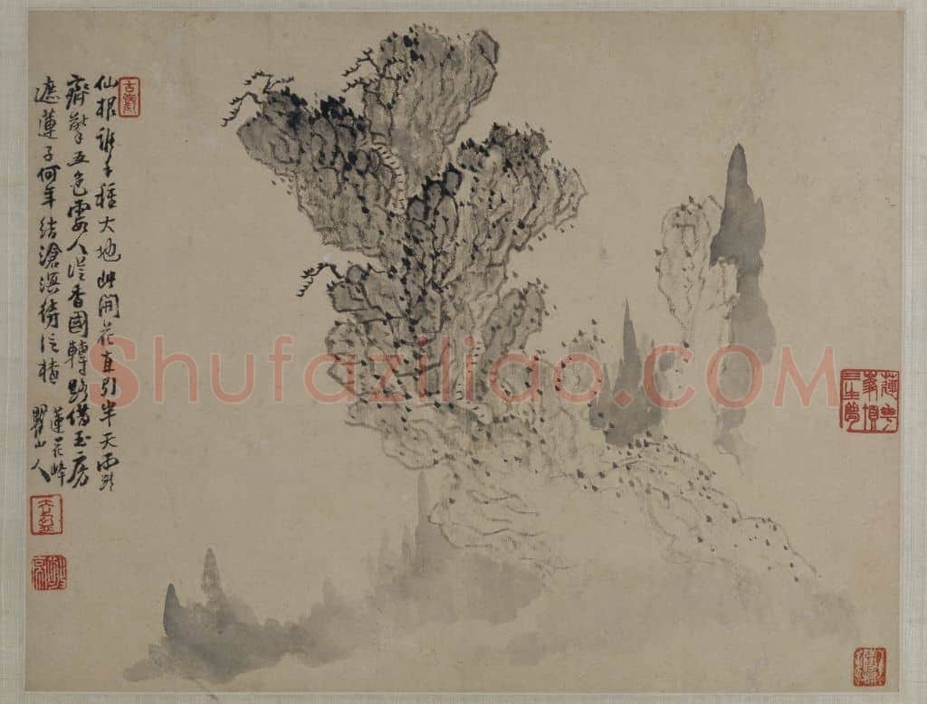 梅清黄山图册 | 故宫绘画藏品